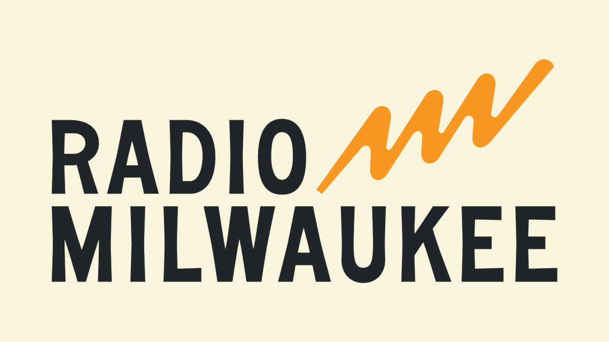 Radio Milwaukee logo with radio wave