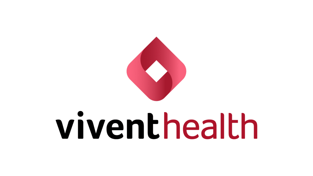 Vivent Health red and black logo